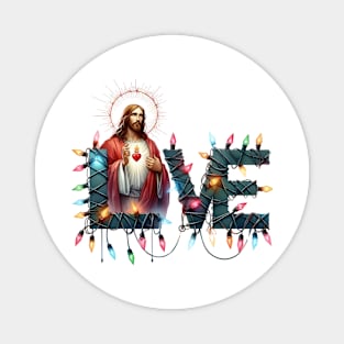 Love Christmas Sublimation Magnet